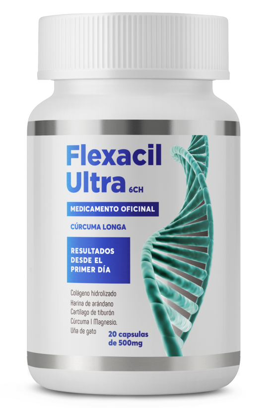 Envase del producto Flexacil